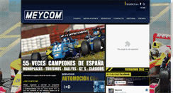 Desktop Screenshot of meycom.es