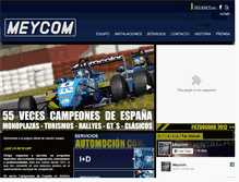 Tablet Screenshot of meycom.es